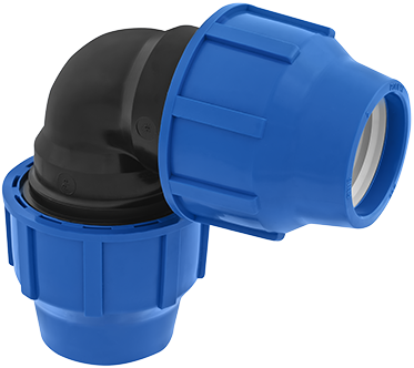 PE Knie knel - Kiwa Keur - 25 mm - met EAN label