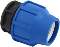 PE Eindkap Knel Kiwa Keur - 25 MM