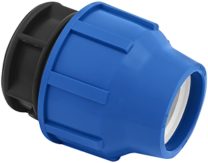 PE Eindkap knel - Kiwa Keur - 32 mm - met EAN label
