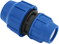 PE Verloop Koppeling knel Kiwa Keur - 50 x 40 mm