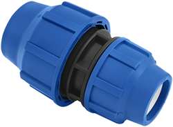PE Verloop Koppeling knel Kiwa Keur - 40 x 32 mm