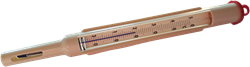 Kunststofkorf thermometer 0 - 50ºC