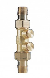 WATTS Keerklep EA PU20 | Buitendraad x buitendraad koppeling - 3/4 x 3/4'' - KIWA''