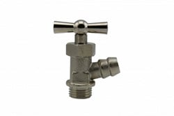 ITAP aftapkraan 196 - 20 bar - buitendraad 1/4'' met slangtule 3/8''