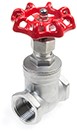 RVS Schuifafsluiter 1/2'' 316 Binnendraad