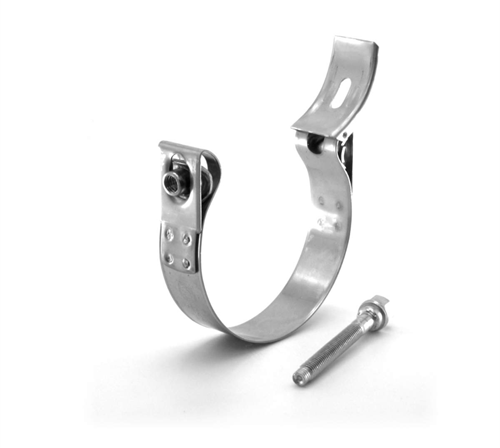 Supra Heavy Duty Bolt Clamp M10 - RVS - 162 / 174 mm-2