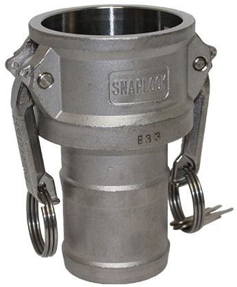 Camlock type C - RVS