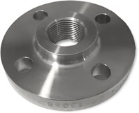 RVS draadflens 4'' DN100 316 DIN2566 EN1092-1 type13B PN16
