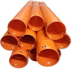Drainage eindbuis