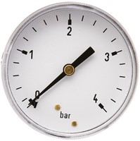 Manometer 6004 63 MM Achteraansluiting