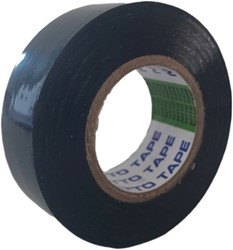 PVC isolatie tape zwart 19 mm x 10 meter