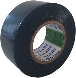 PVC isolatie tape zwart 25 mm x 10 meter