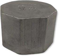 RVS Kap zeskant binnendraad
