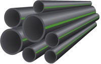 Tyleenslang PE AGRI Ongekeurd Groen 10 bar - 40 x 3.7 mm - 50 meter