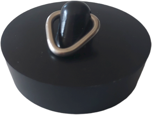 Afvoer stop 38,5 mm zwart