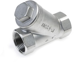 RVS Y-filter vuilvanger