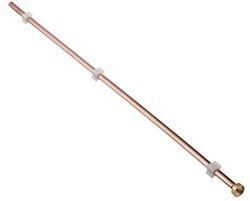 Bonfix Koperen 46 cm spindel tbv vorstbestendige gevelkraan