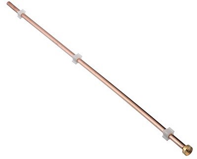 Bonfix Koperen 46 cm spindel tbv vorstbestendige gevelkraan