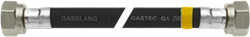 Bonfix Universele Zwarte Gasslangset GASTEC 60 CM