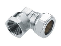 Bonfix knie messing vertind - binnendraad x knel