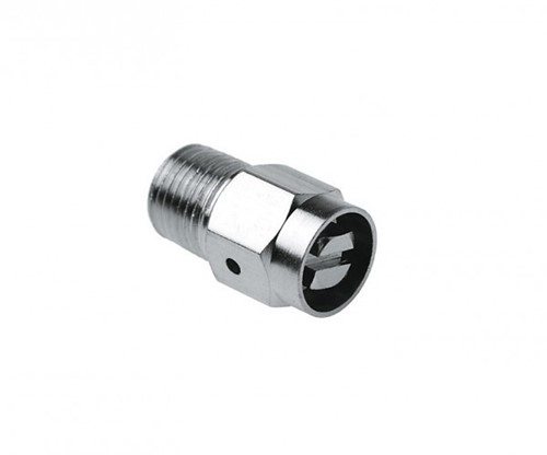Bonfix ontluchter messing vernikkeld Radiatorappendages - buitendraad - 1/8'''