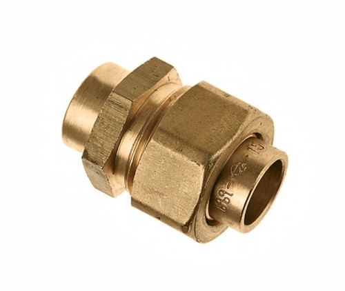 Bonfix 3-delige koppeling - capillair x capillair - 15 x 15