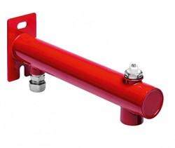Bonfix Expansievatconsole met vertind puntstuk - 3 gats 3/4'' x 15 gemonteerd - ROOD