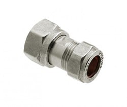 Bonfix 2-delige koppeling vertind - wartelmoer x knel -  M24 x 15 knel