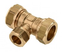 Bonfix T-stuk verloop - 3 x knel - 15 x 22 x 15 mm