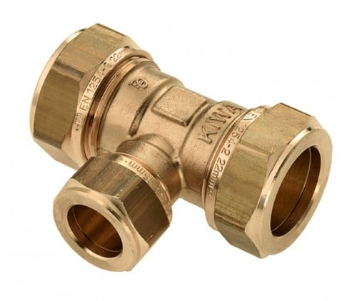 Bonfix T-stuk verloop - 3 x knel