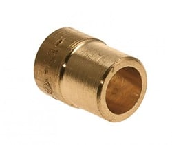 Bonfix Cap inschuifsok messing - fitting uitwendig x capillair