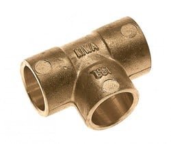 Bonfix Cap T-stuk messing - 3 x capillair