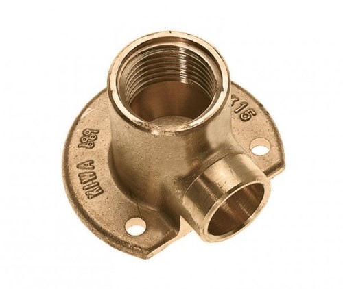 Bonfix Cap Muurplaat laag - binnendraad x capillair