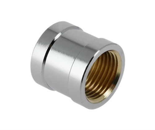 Bonfix Sok verchroomd - 2 x binnendraad - 1/2''