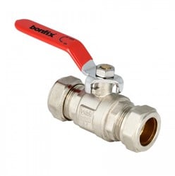 Bonfix Kogelkraan met rode hendel - 2 x knel