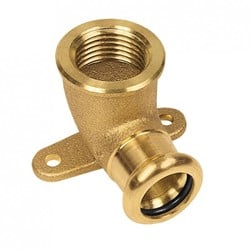 Bonfix Press muurplaat - binnendraad x press - 1/2 x 15''