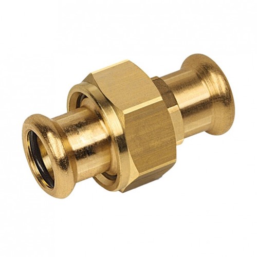 Bonfix Press WATER 3-delige koppeling roodkoper - 2 x press - 28 x 28