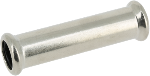 Bonfix Press RVS overschuifkoppeling - 2 x press