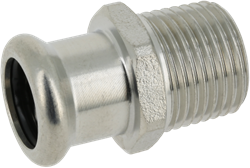 Bonfix Press puntstuk RVS - buitendraad x press