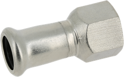 Bonfix Press schroefbus RVS - binnendraad x press