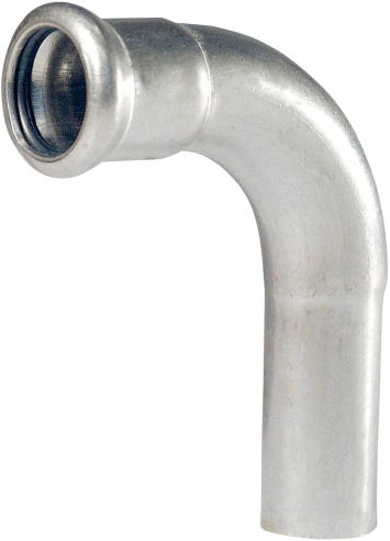 Bonfix Press insteekbocht 90º RVS - insteek x press