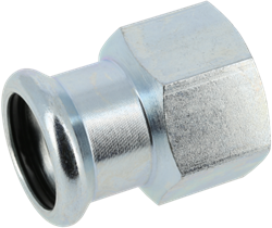 Bonfix Press schroefbus staalverzinkt - binnendraad x press