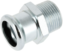 Bonfix Press puntstuk staalverzinkt - buitendraad x press