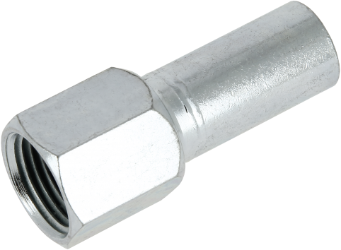 Bonfix Press insteekkoppeling staalverzinkt - binnendraad x insteek