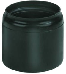 DYKA PP Verloopring centrisch KOMO - Zwart - spie/mof
