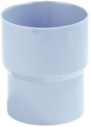 DYKA PVC verloopstuk van HWA op riool - 80x75mm