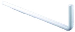 DYKA vloerbuis PVC - WIT - 32mm L=760mm