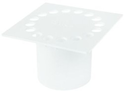 DYKA ABS Rooster - Wit - 100 x 100mm