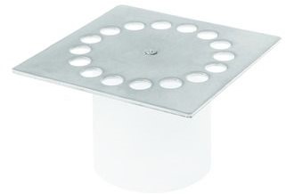 DYKA RVS Rooster 100x100mm