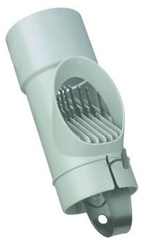 DYKA HWA PP Loof/Bladscheider - Grijs - 80mm